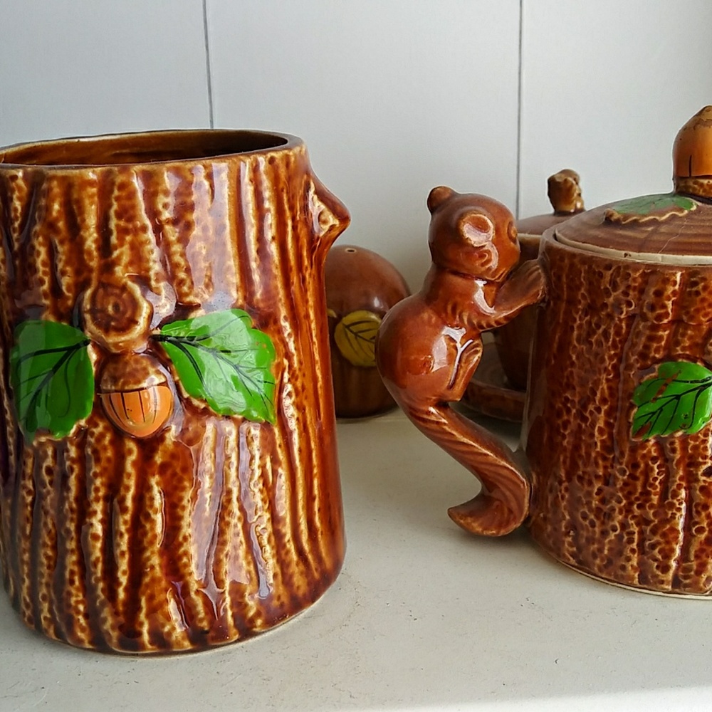 Squirrel/ Chipmunk Colorado tea/ Home Vintage - Picture 4 of 7